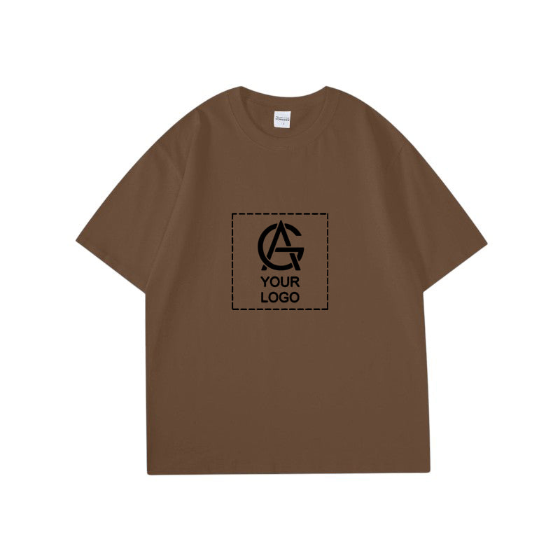 260GSM Round Neck Short-sleeved T-shirt