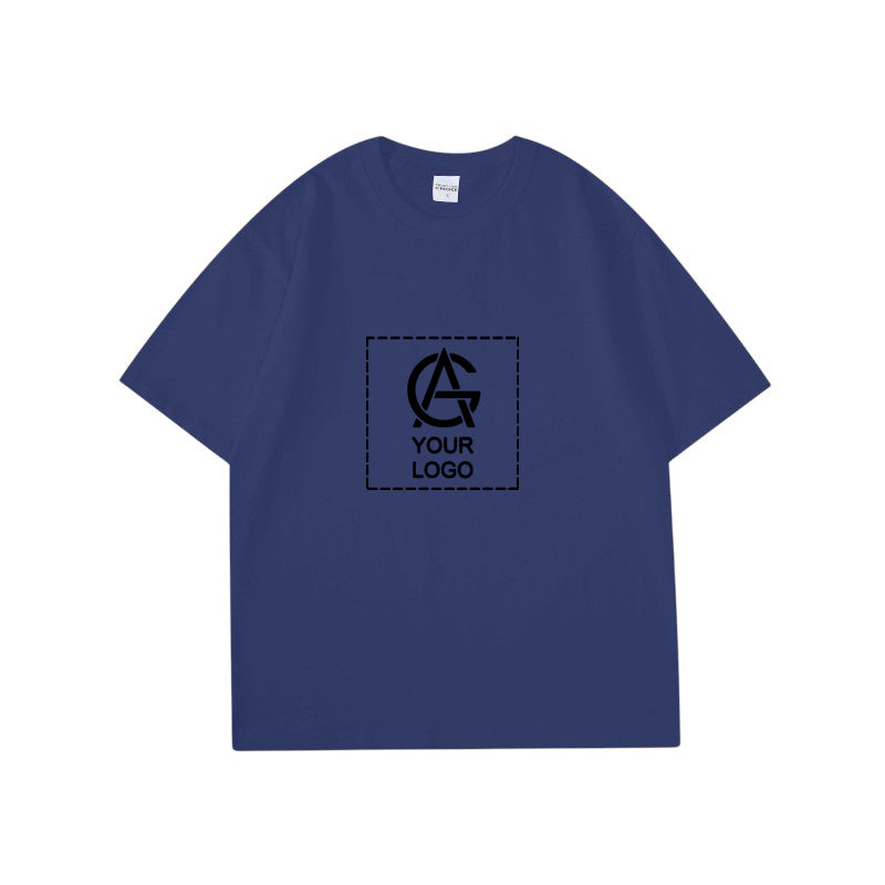 260GSM Round Neck Short-sleeved T-shirt