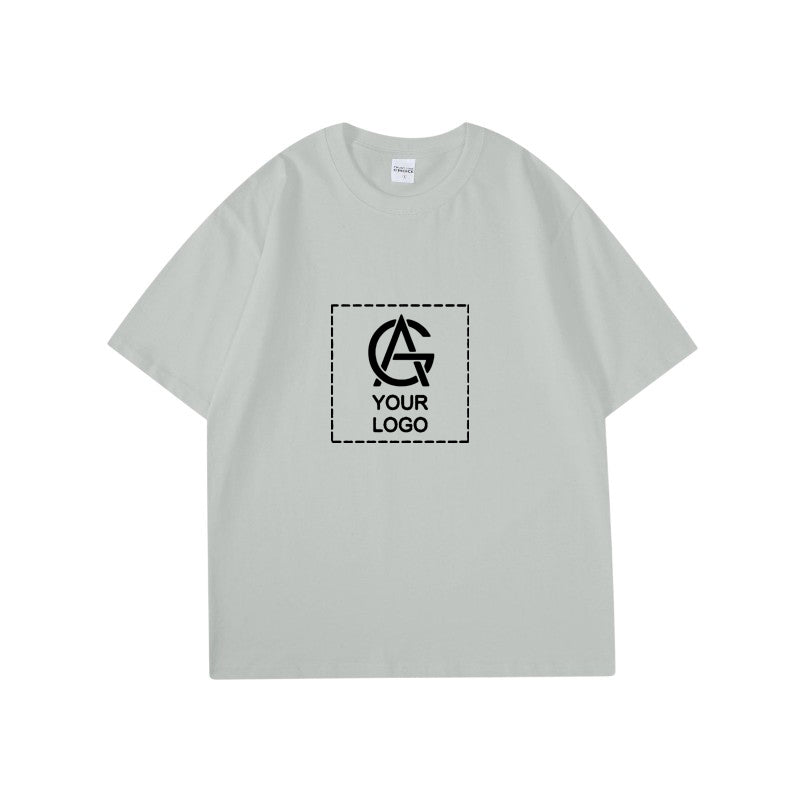 260GSM Round Neck Short-sleeved T-shirt