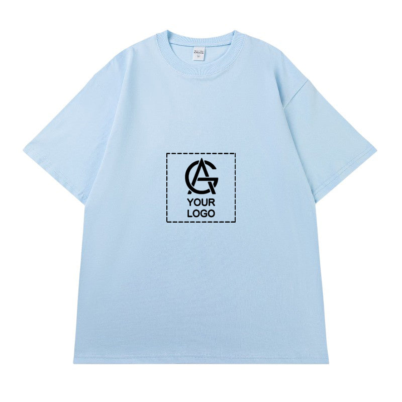 260GSM Round Neck Short-sleeved T-shirt