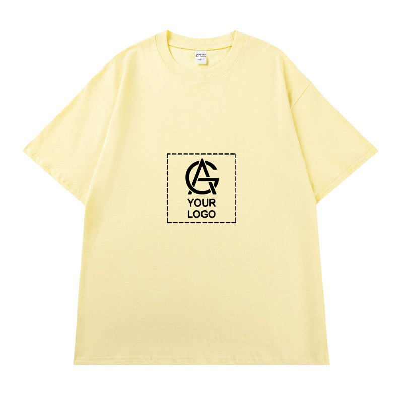 260GSM Round Neck Short-sleeved T-shirt