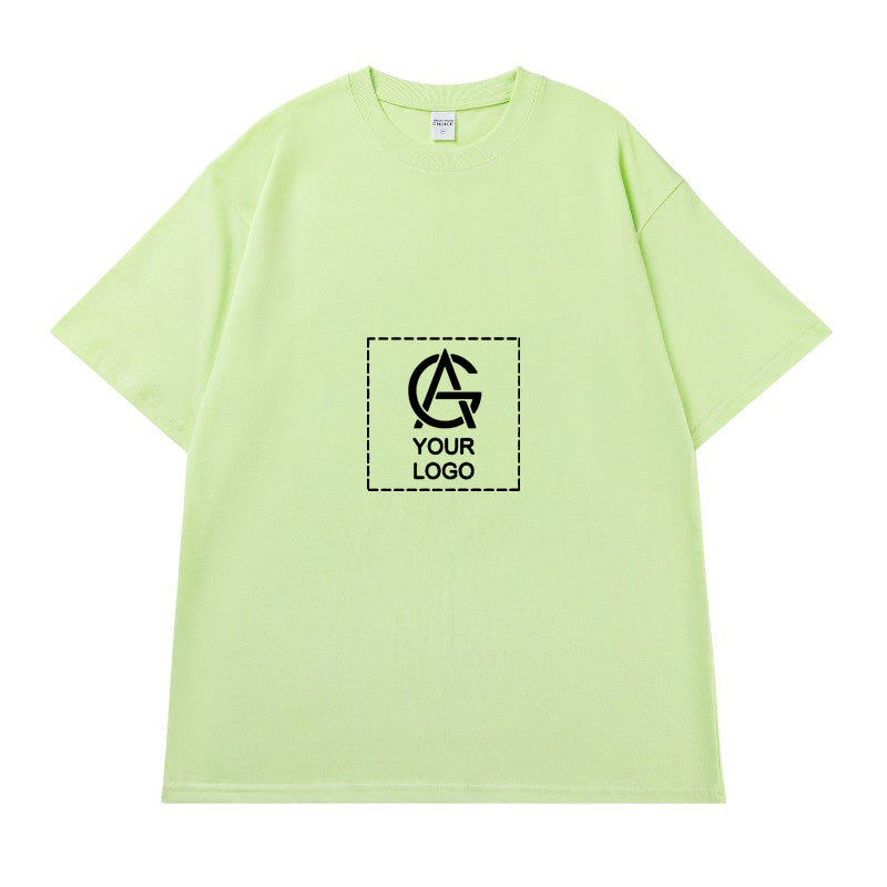 260GSM Round Neck Short-sleeved T-shirt