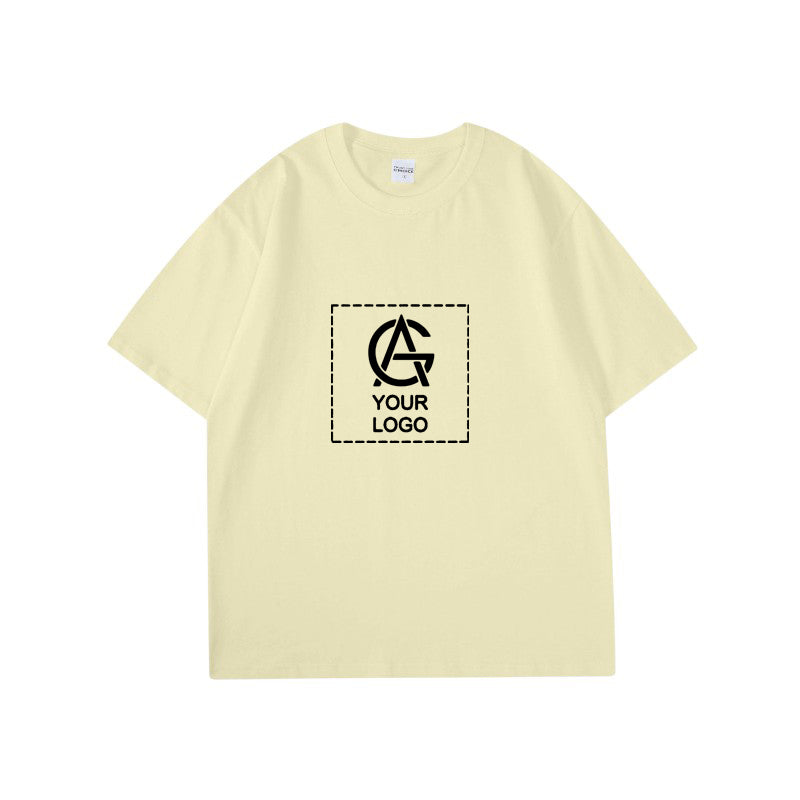 260GSM Round Neck Short-sleeved T-shirt