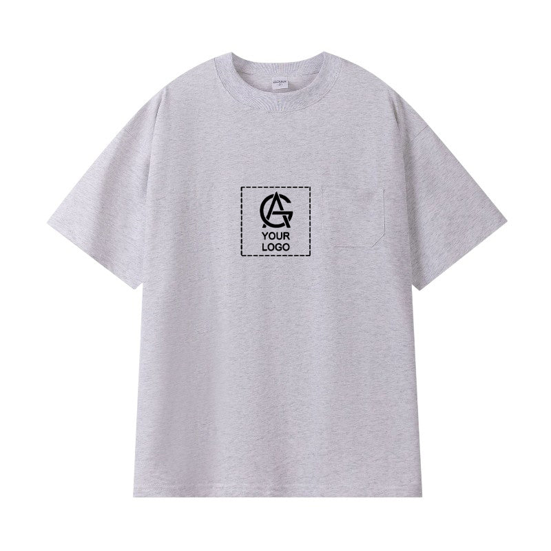 260GSM Round Neck Short Sleeve T-shirt
