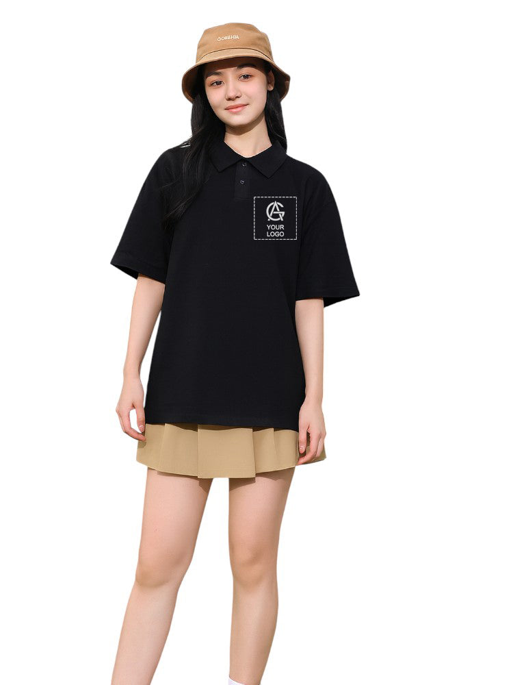 Pure Cotton Short Sleeve POLO Shirt