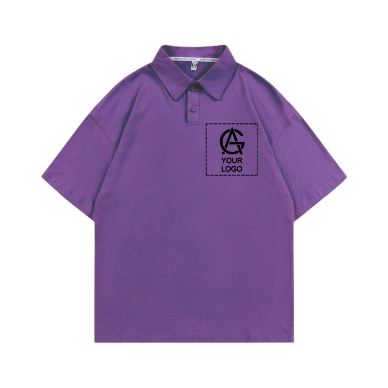Pure Cotton Short Sleeve POLO Shirt