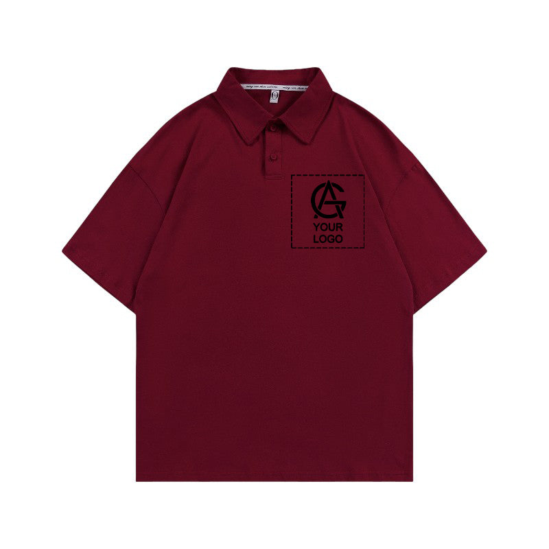 Pure Cotton Short Sleeve POLO Shirt