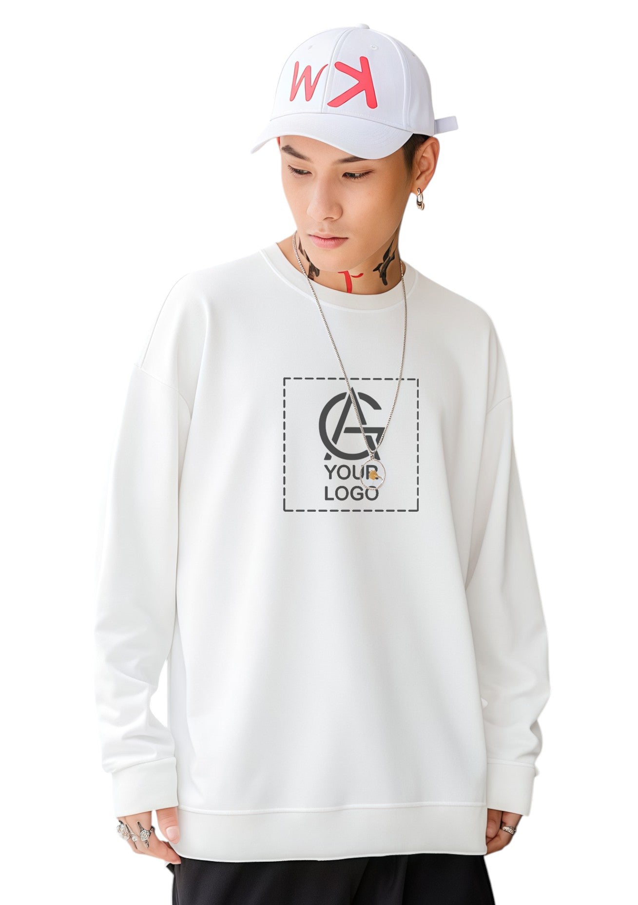 280GSM Cotton Crewneck Sweatshirt
