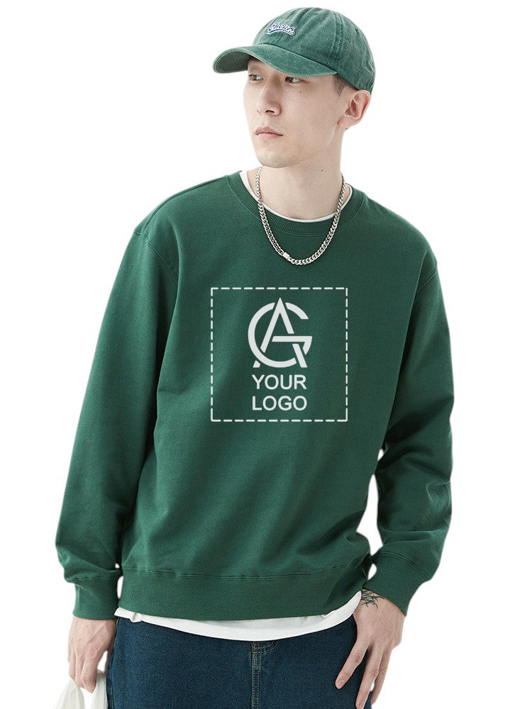 320GSM heavyweight round neck sweatshirt