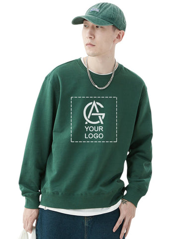 320GSM heavyweight round neck sweatshirt
