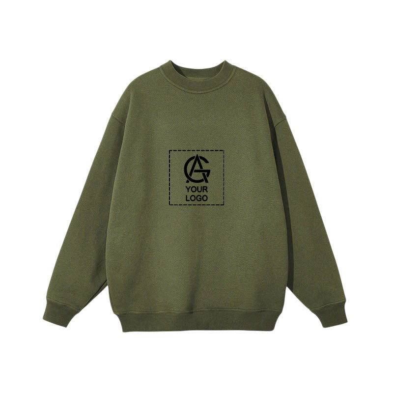 320GSM heavyweight round neck sweatshirt