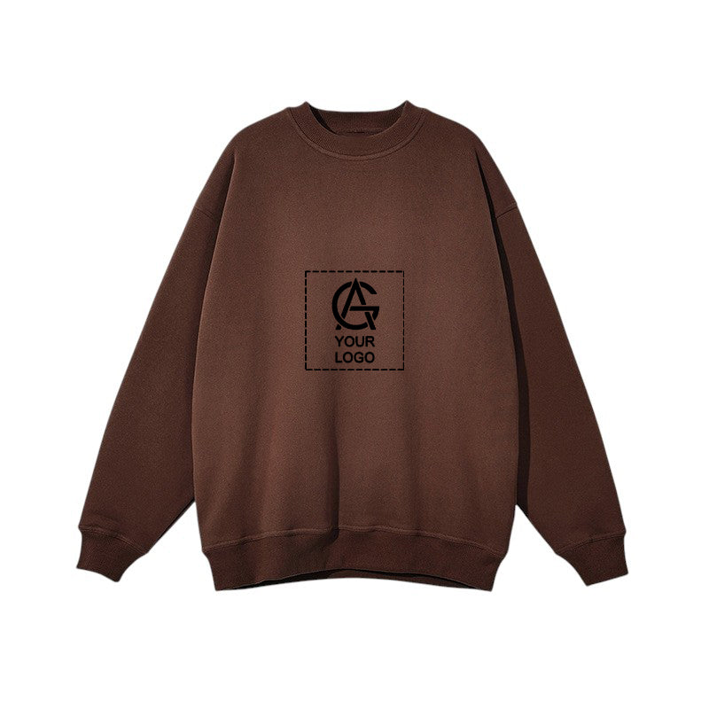 320GSM heavyweight round neck sweatshirt