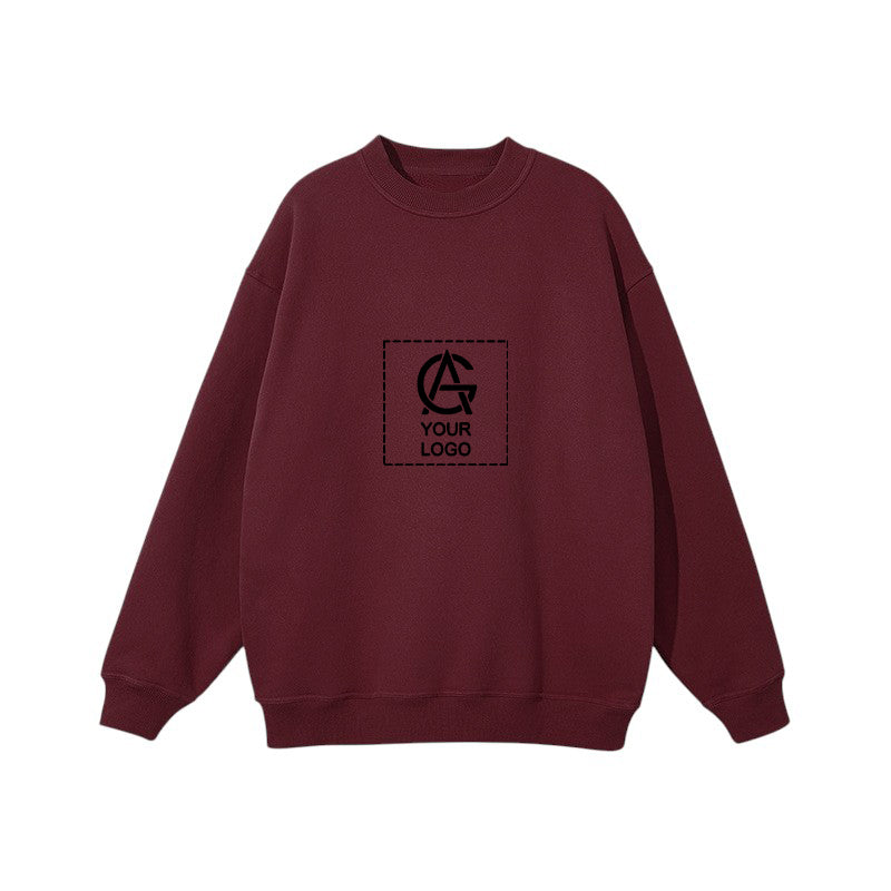 320GSM heavyweight round neck sweatshirt