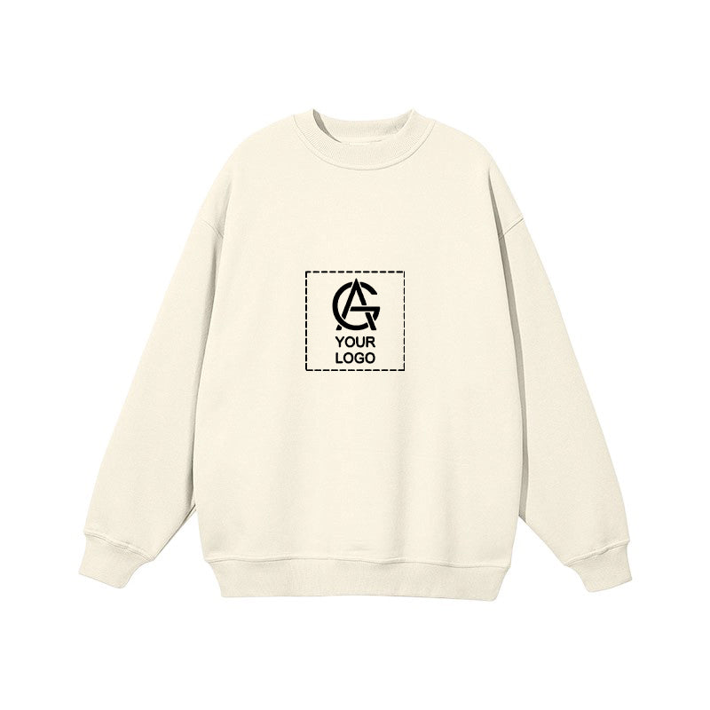 320GSM heavyweight round neck sweatshirt