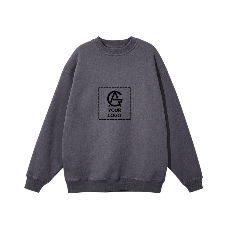 320GSM heavyweight round neck sweatshirt