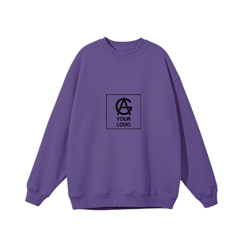 320GSM heavyweight round neck sweatshirt