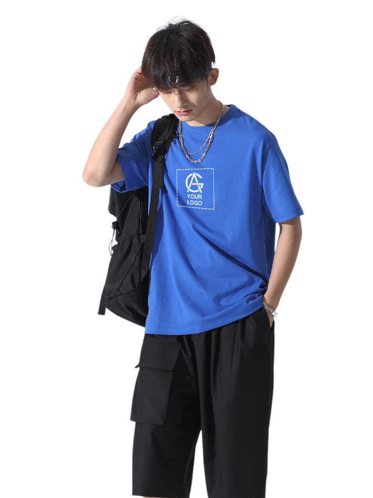 240GSM Heavyweight Retro Cotton Short-sleeved T-shirt