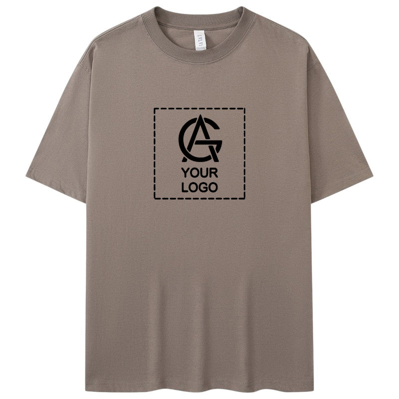 240GSM Heavyweight Retro Cotton Short-sleeved T-shirt