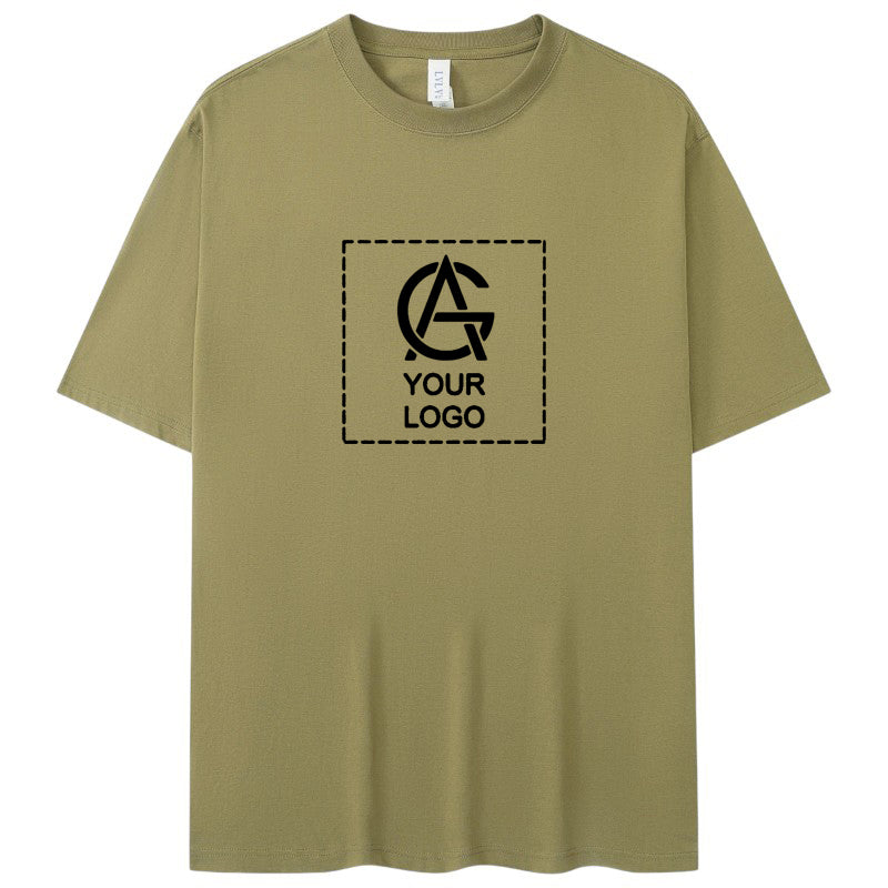 240GSM Heavyweight Retro Cotton Short-sleeved T-shirt