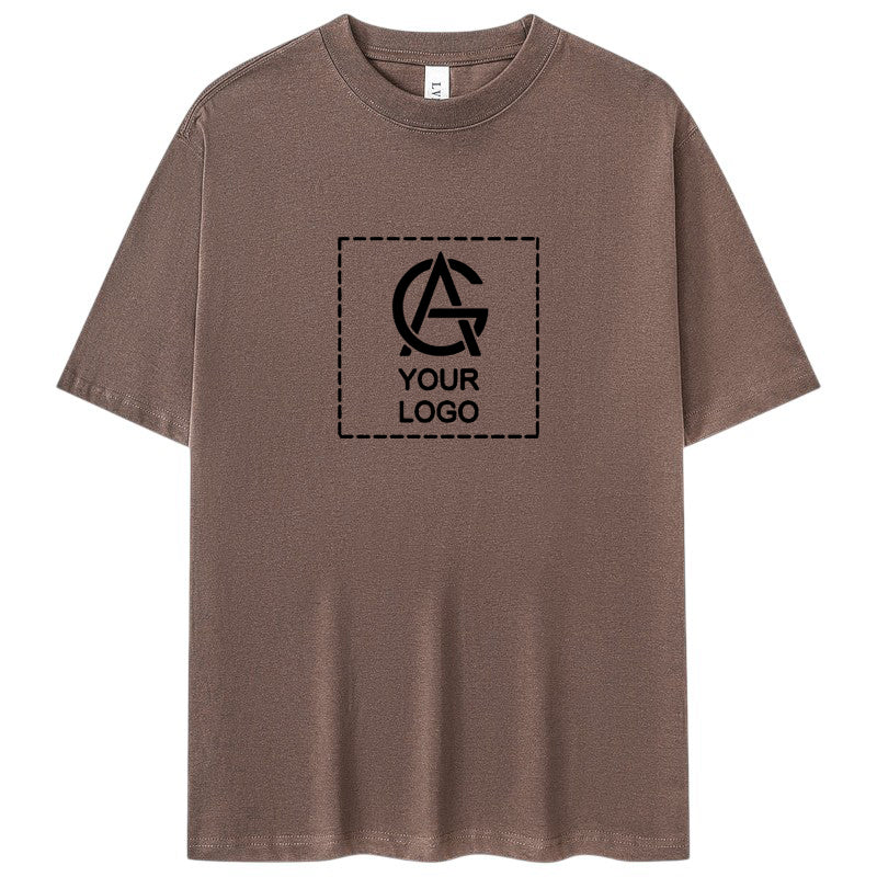 240GSM Heavyweight Retro Cotton Short-sleeved T-shirt