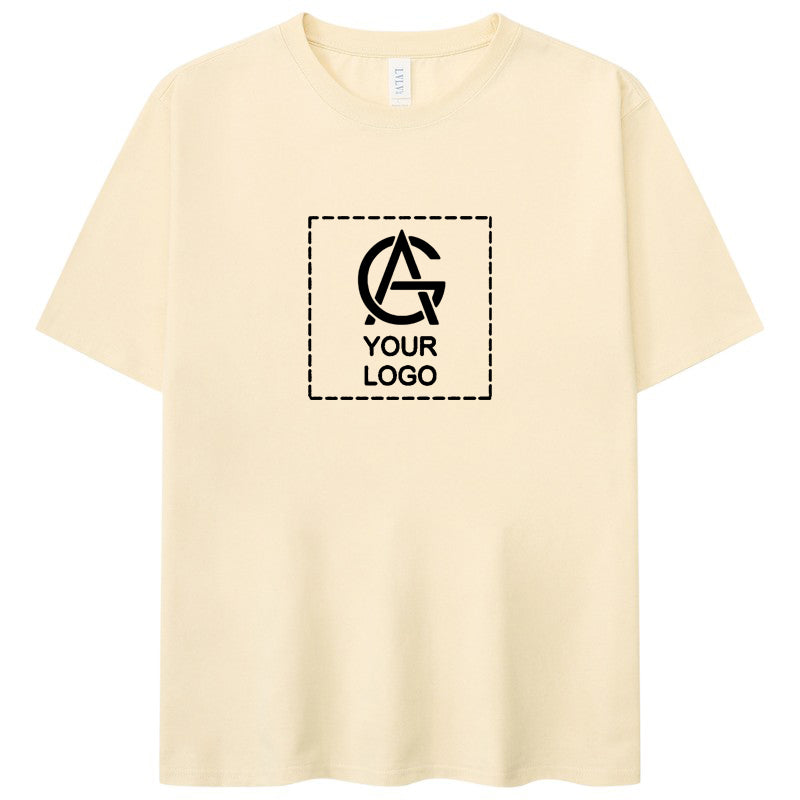 240GSM Heavyweight Retro Cotton Short-sleeved T-shirt