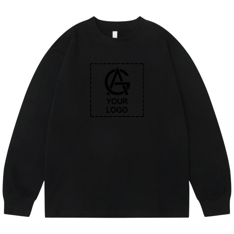 245GSM Cotton Long-sleeved T-shirt