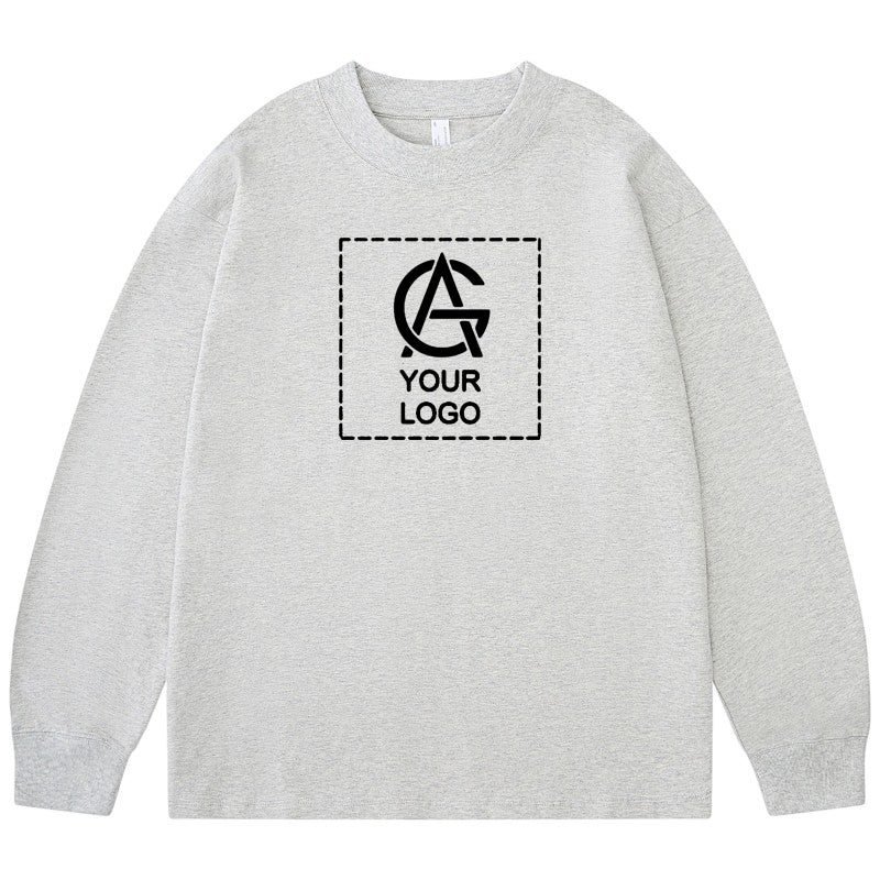 245GSM Cotton Long-sleeved T-shirt