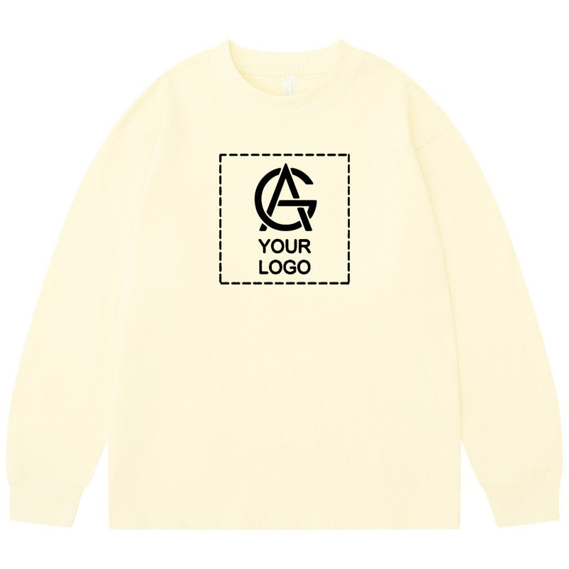 245GSM Cotton Long-sleeved T-shirt