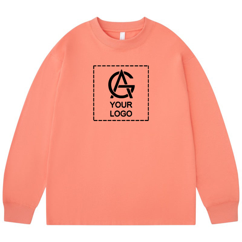 245GSM Cotton Long-sleeved T-shirt