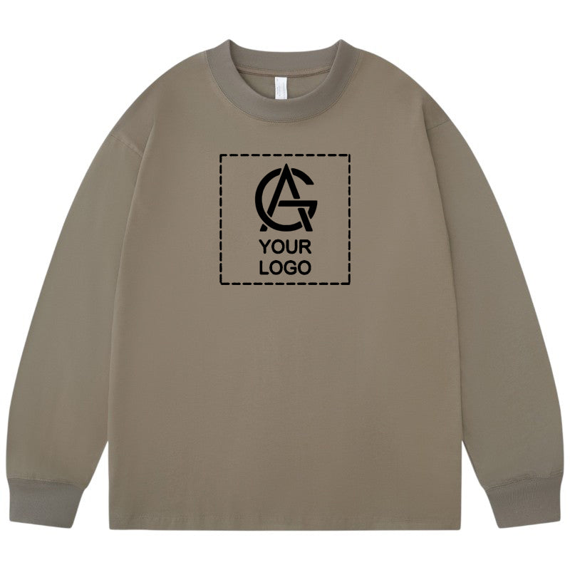245GSM Cotton Long-sleeved T-shirt