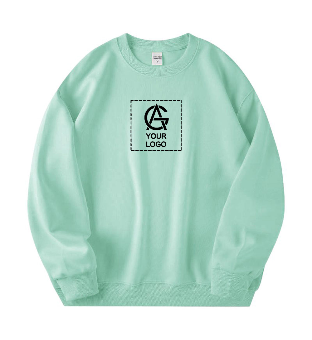 350GSM cotton loose round neck sweatshirt