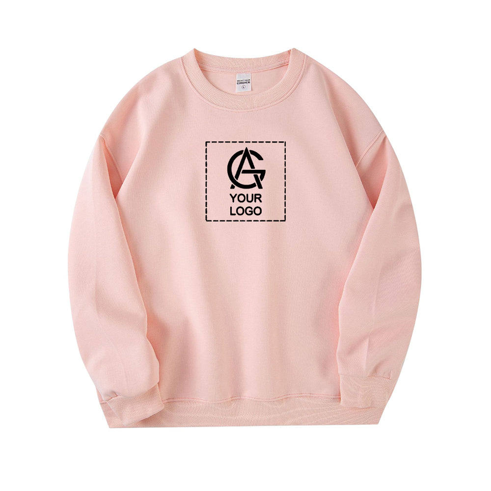 350GSM cotton loose round neck sweatshirt