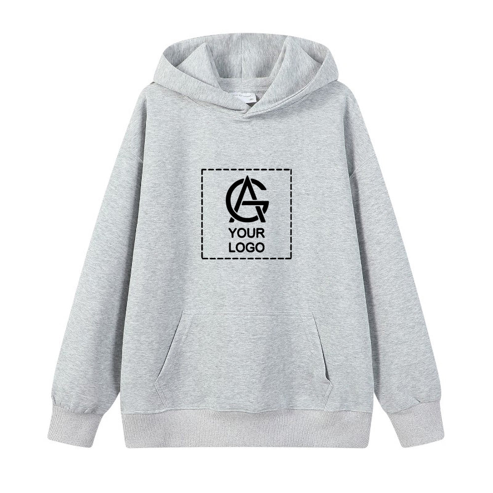 350GSM Pure Cotton Trendy Hooded Pullover