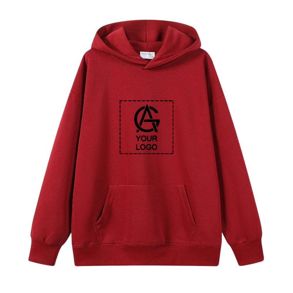 350GSM Pure Cotton Trendy Hooded Pullover