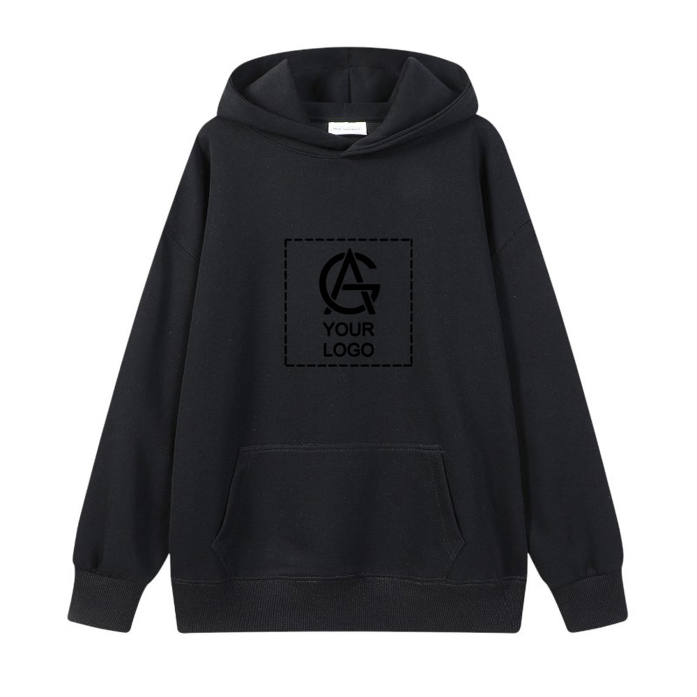 350GSM Pure Cotton Trendy Hooded Pullover
