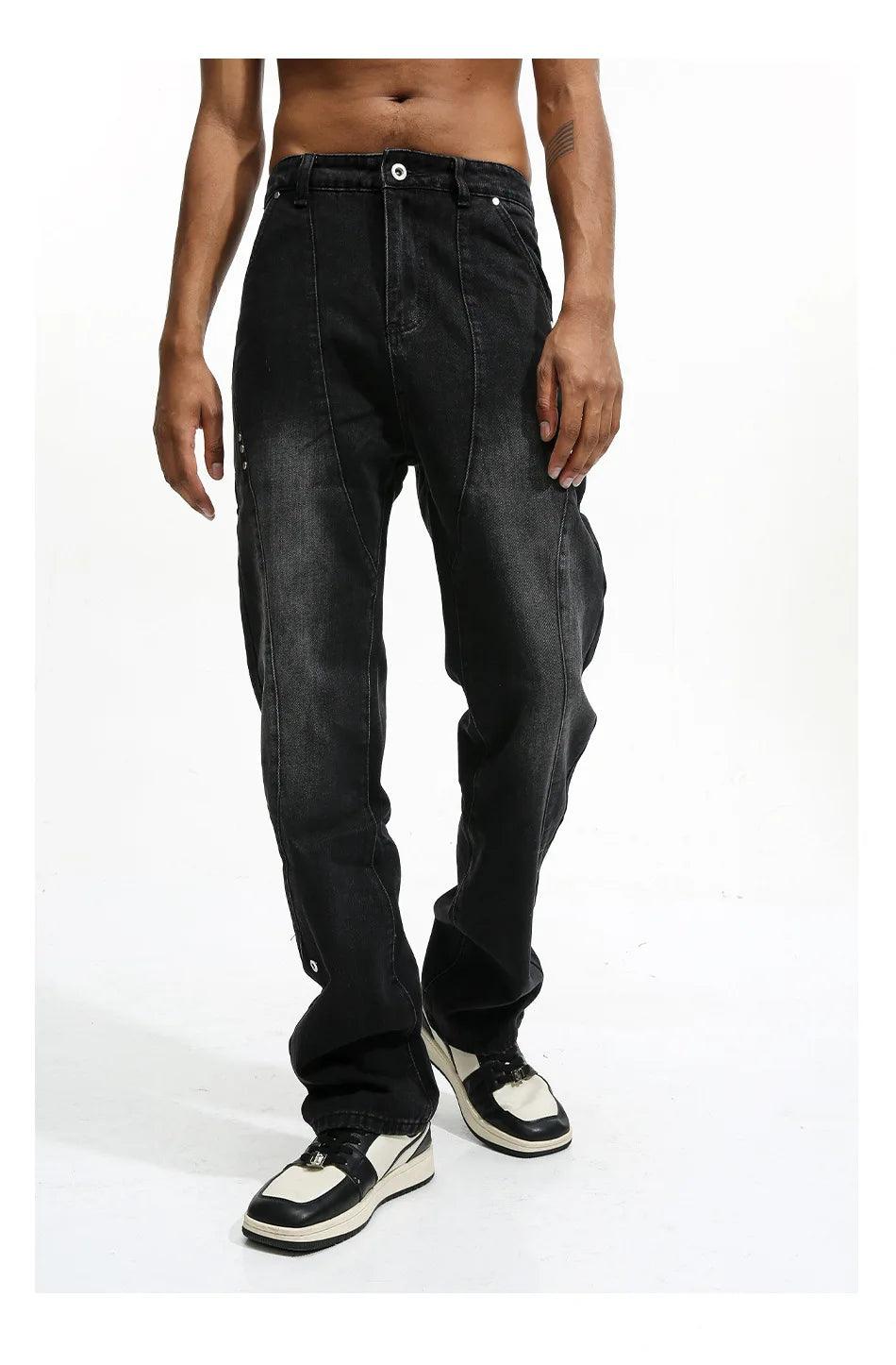 Black Rivet Jeans