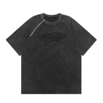 Black Vintage Washed T-shirts