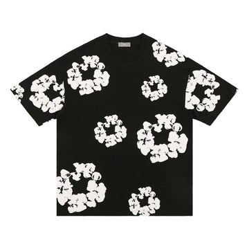 Floral Foam Printed T-shirt