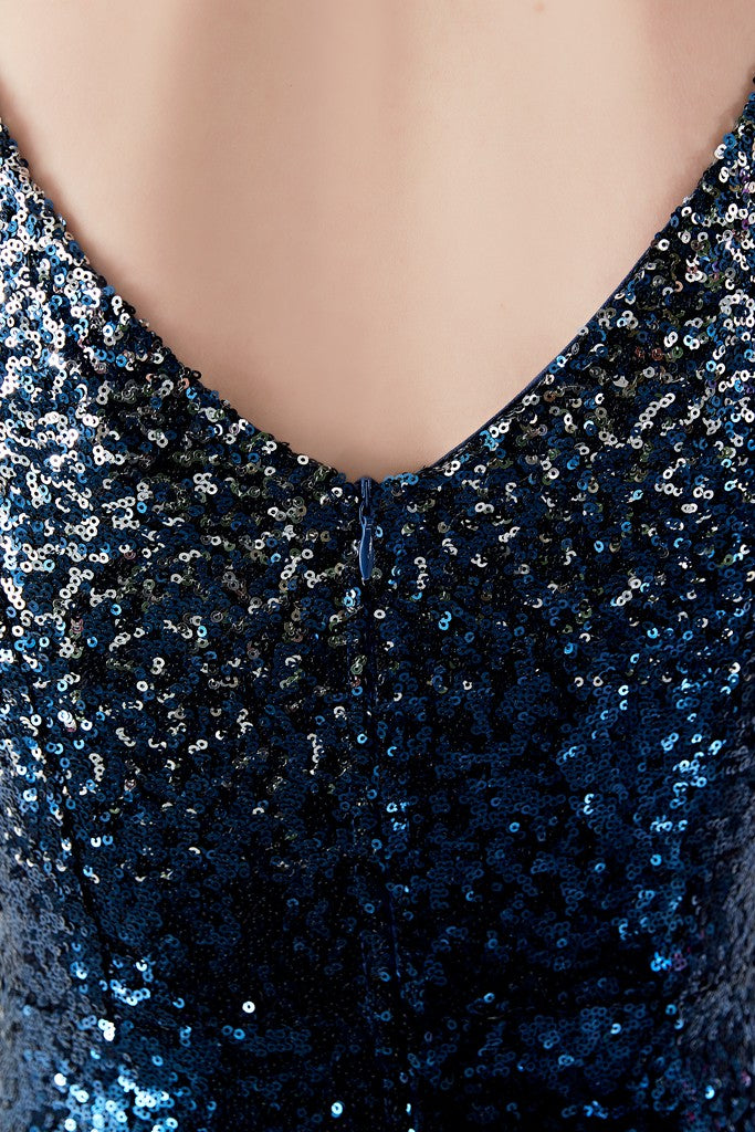 Blue & Silver Dress - Dresses