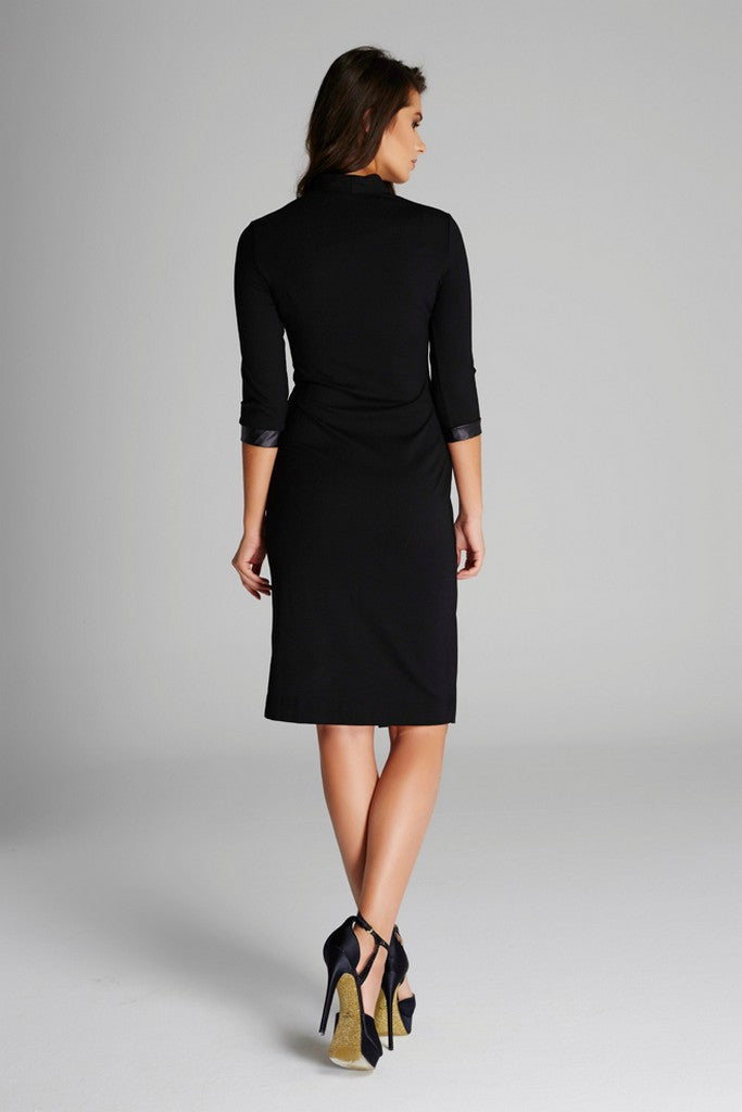 Black Office Dress - Dresses
