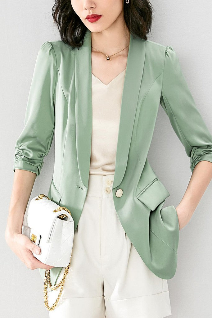 Green Blazer - Jackets