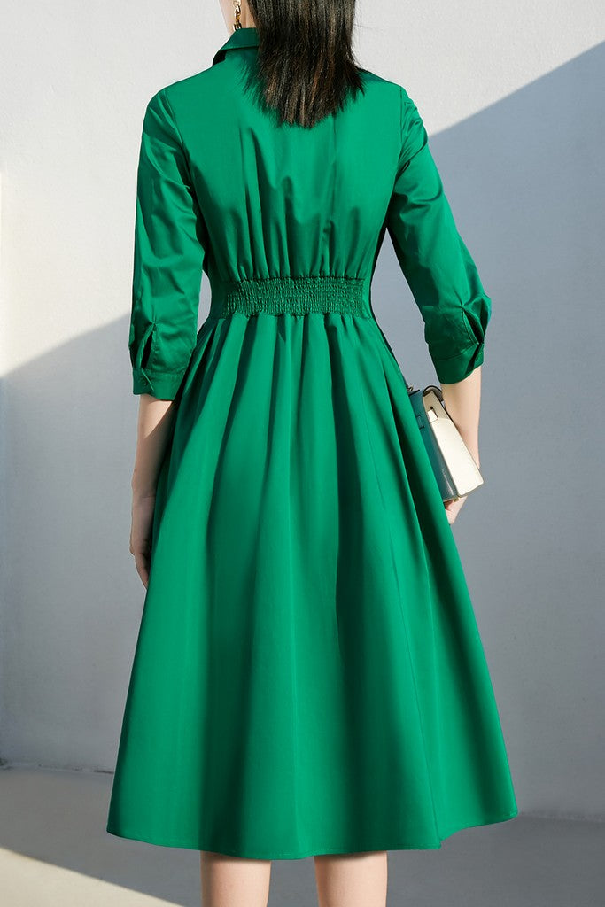 Green Dress - Dresses