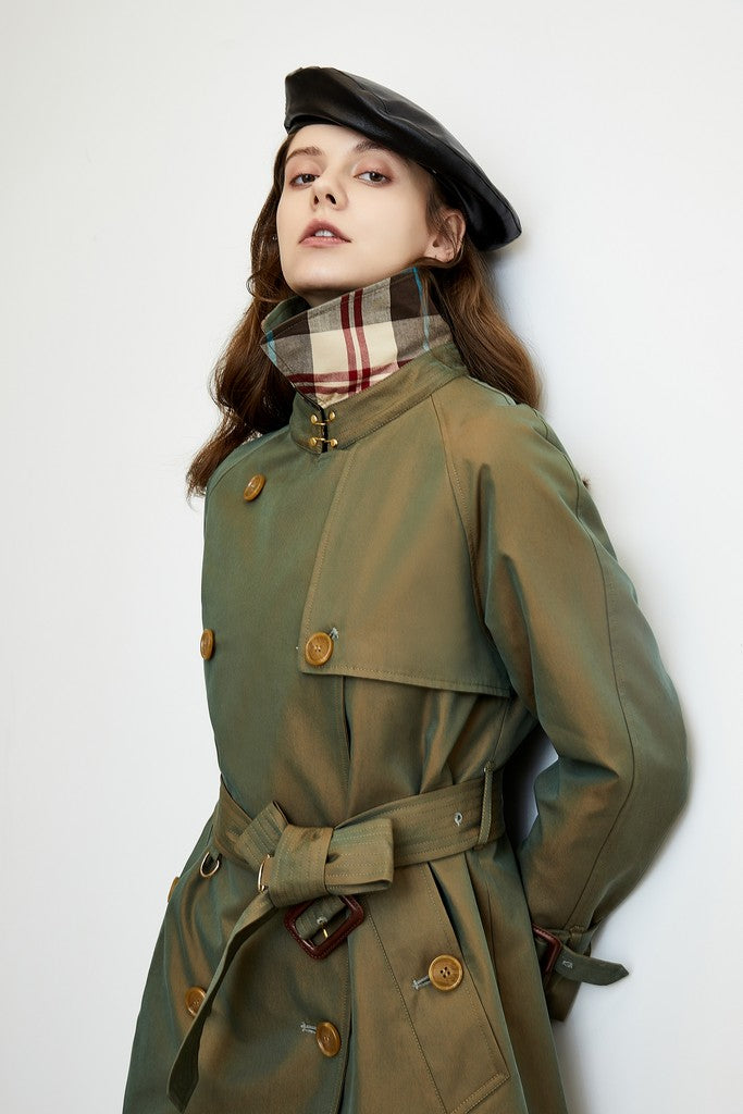 Army green Coat - Coats
