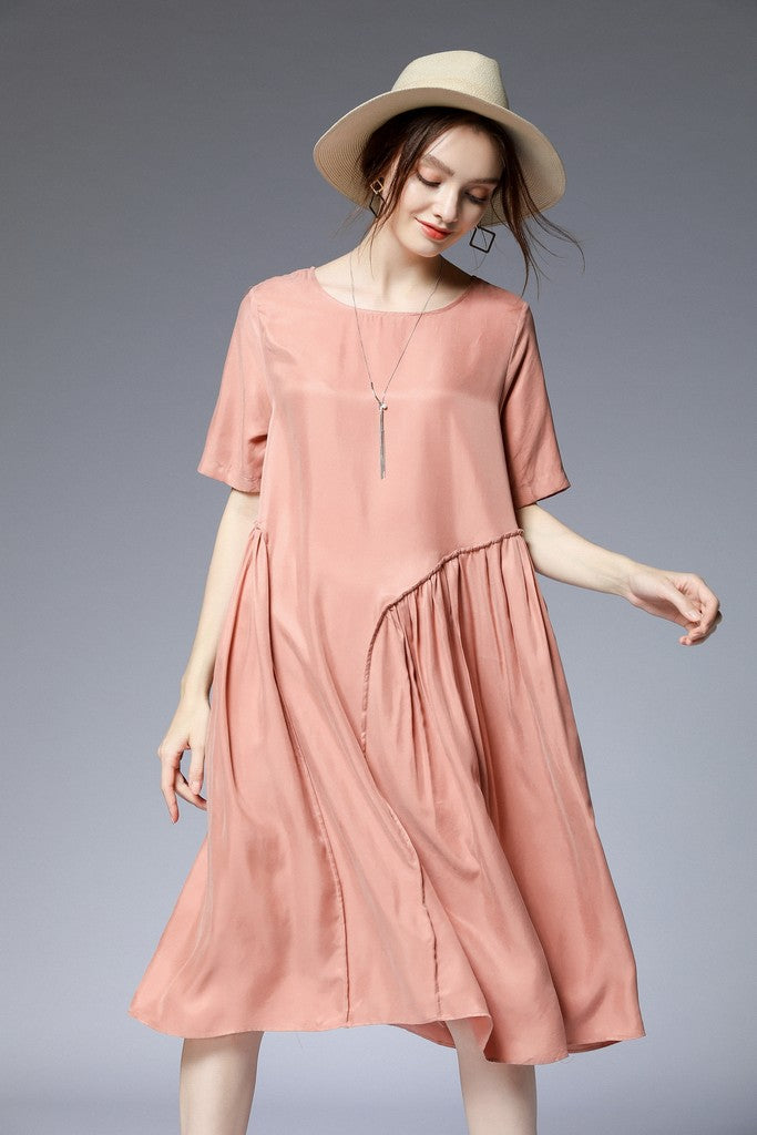 Pink Day Dress - Dresses