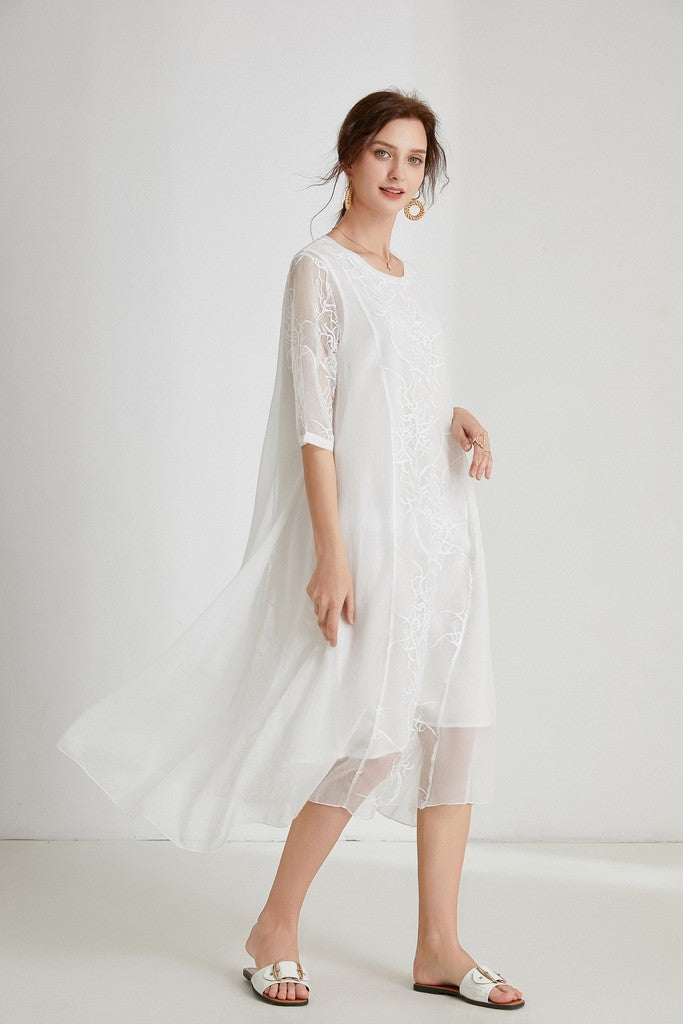 White Day Dress - Dresses