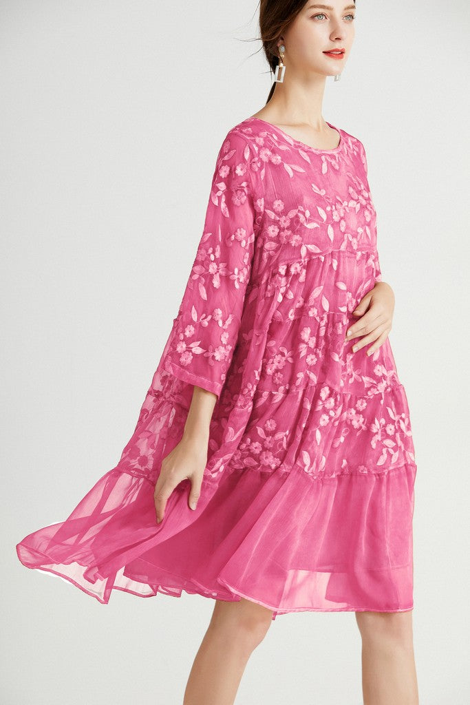 Rose pink Day Dress - Dresses