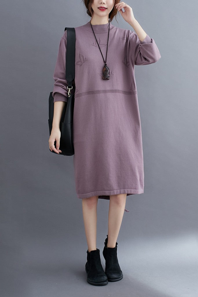 Purple Dress - Dresses