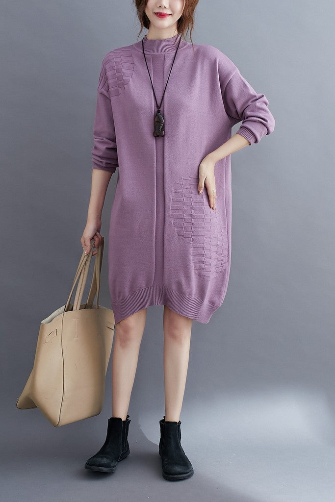 Purple Dress - Dresses