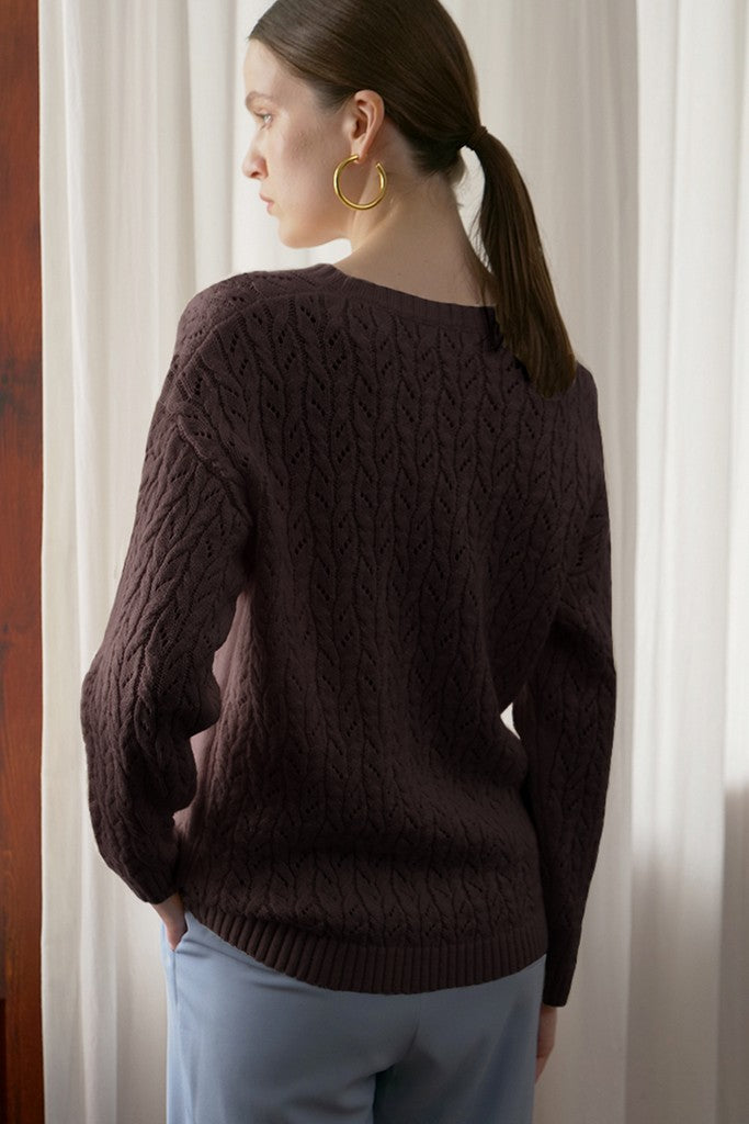Brown Sweater - Sweaters