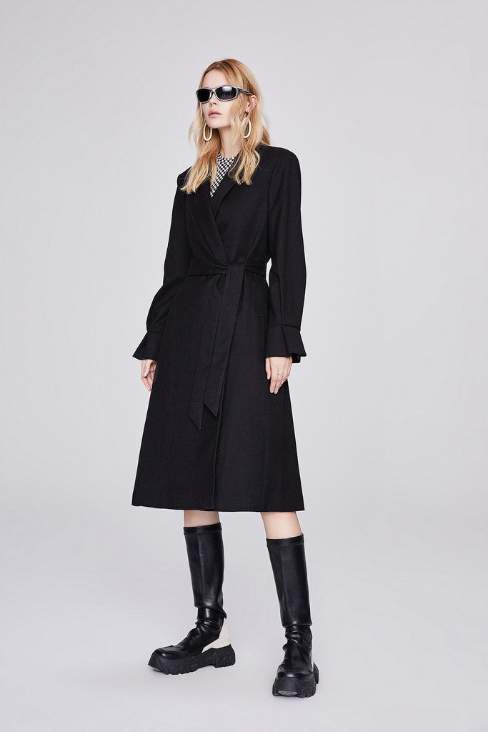 Black Day Coat - Coats